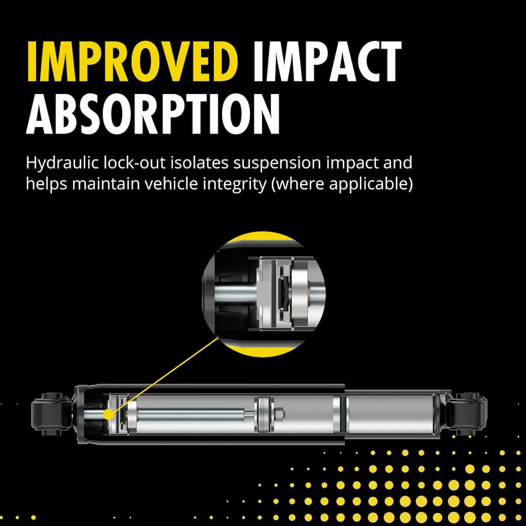 911501 – MONROE SHOCK Shock Absorber, Nitrogen Gas Charged OE Replacement Single - view 3